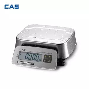 카스 방수 전자저울 FW500-15C 15kg (2~5g) LCD 건전지 거북이 방수저울