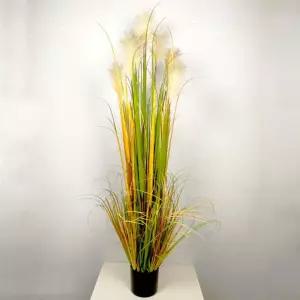 팜파스그라스 갈대 연브라운 조화 인조갈대 150cm