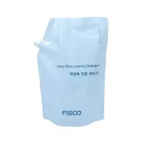 작업복세탁세제 플레인 뷰 1.8L 파우치 정비복 조리복 기름때 전용세제 애벌빨래 세탁