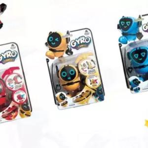 자이로 배틀 팽이 로봇 세트 회전 작동 완구 어린이 장난감