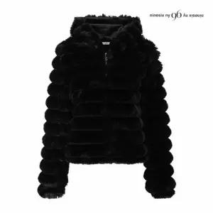 [나인식스뉴욕] 데이트룩 후드 페이크 밍크 퍼 자켓 (NPAJK006M0)
