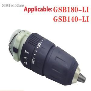 보쉬 호환 GSB 18V21 GSB180LI 임팩트 드릴 기어박스 어셈블리 1.513MM용 전기 핸드 척