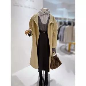 갤러리아 하이넥 벨티드 울코트(GTBCT006B)