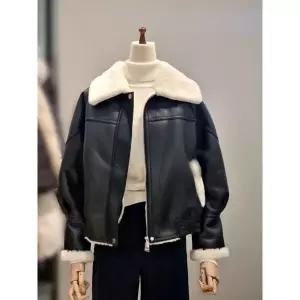 갤러리아 ab.f.z 페이크퍼 카라 뽀글이 무스탕 자켓 ACZ4FFM4K