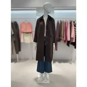 [NS홈쇼핑][25 겨울] 코듀로이 카라 집업 트렌치 코트 (Z254MSI001)[35609145]