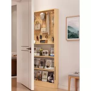 틈새수납장 문뒤 책장 진열장 원목 문뒤틈새수납장