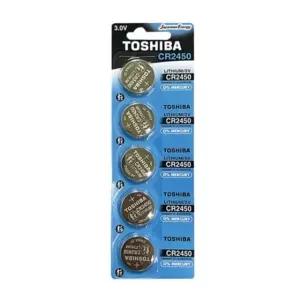 도시바 리튬건전지 수은건전지 CR24503V 판(5개입) 부품 소모품 자재 파츠