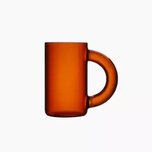 [에지리] 무아 내열유리 머그컵 380ml (엠버)