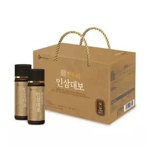 CJ 한뿌리 인삼대보 10병 4박스, 100ml, 40개 간식 만들기 간식 방과후 간식 학원 간식 학교 간식 생일