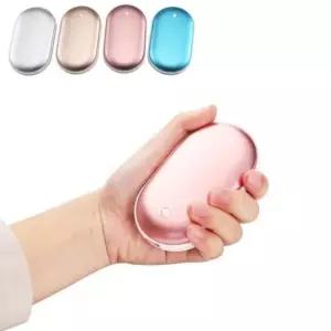 충전손난로 휴대용 U B 충전식 손난로 양면 발열 보조배터리 핸디워머 독서실 찜질기 사무실 공부방 핫팩