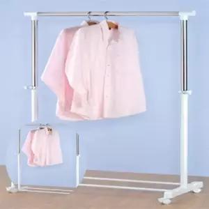 ( )1단행거 이동식행거 화이트 튼튼한이동식행거 옷가게행거