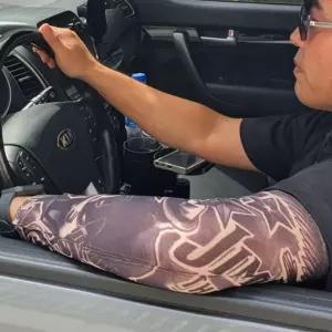 문신토시 운전 라이딩 별모양 타투 팔토시 1p 문신토시 문신팔토시