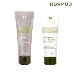 [10%] 비알머드 머드 마스크 & 팩투폼 클렌저 2종 세트