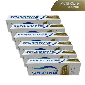 약국용 센소다인 멀티케어 치약 120g X 5개 불소 충치 시린이용 구취 잇몸 상쾌 대용량