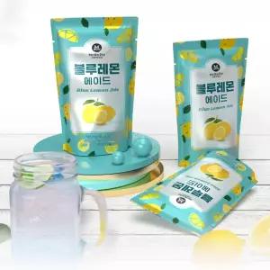 30개 레몬에이드 시원한 아이스 대용량 탕비실 음료 블루 레몬에이드 간편 에이드 과일 개별포장 새콤달콤