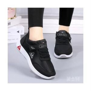 여성 안마 미끄럼방지 엄마 운동화 발편한 캐주얼화가벼운