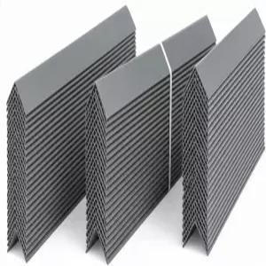 플라스틱 가장자리 및 모서리 보호대(1.93 x 1.93 35.43 ) 포장 배송용 방수 재사용 가능한 팔레트 가드