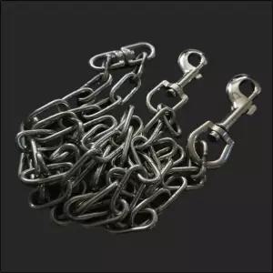 국산 스덴 스텐 개줄 4mm 시골 진돗개 대형 반려 목초크체인 쇠목 개목 애견 견리드 동물 견목 체인형