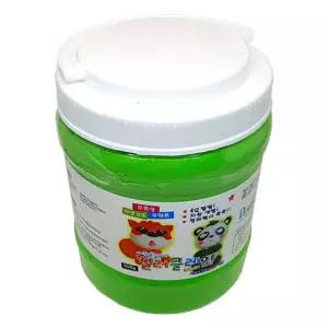 컬러클레이 500g 용기신나는 재미있는 재미있는찰흙놀이 만들기 유아미술 소근육발달 촉각 집콕 점토