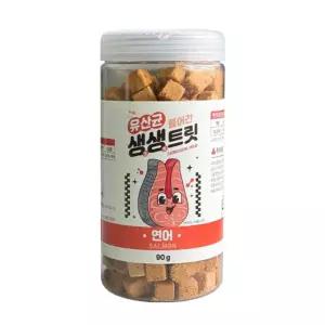 아르포 생생 트릿 연어 90g강아지훈련간식 칭찬 애견 유산균