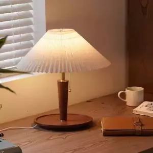 빈티지 플리츠 조명 램프 식탁등 앤틱 레트로 스탠드