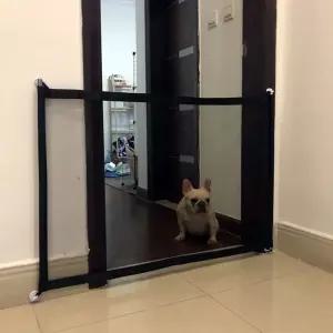 메쉬 형 반려동물 안전망 185x80cm강아지 펜스 울타리 분리막 애견 안전 용품 애완용품