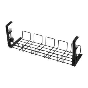 무타공 멀티탭 정리 선반 데스크 고정 거치대전선 선정리 콘센트함 컴퓨터선 케이스 정리함