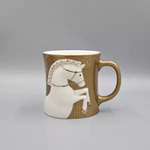 스타벅스 와일드테일 골드 머그 355ml