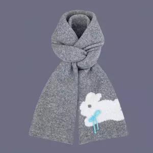 베이비래빗 머플러 여성 니트 템 남성 겨울 커플 목도커플템 니트목도리 겨