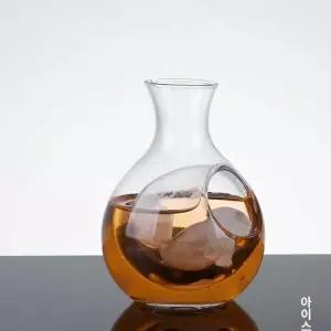 세트 얼음 사케병 물병 도쿠리 사케 술병 소형 와인