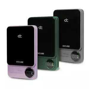 디큐브 맥션 강화유리 맥세이프 보조배터리 10000mAh_P