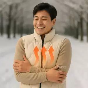 [라일리의류] Rly bns 리부 LYVOO 남자조끼 경량조끼 가을조