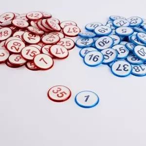 카페 식당 PC방 테이블 입체 원형 1-50 숫자 번호판 (KYR-WBF976F)