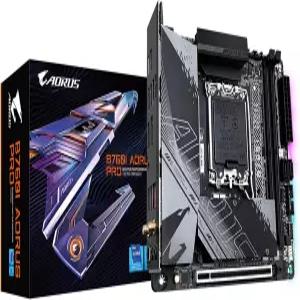 B760I AORUS PRO (A 700/ 인텔/ B760/ 미니 ITX/ DDR5/ 듀얼 / PCIe 4.0/ USB 3.2 Gen2X2 Type-C/WiFi 6E/