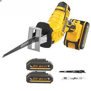 전동 쇠톱 소형톱 전동쇠톱 배터리개 무선 조경 세트 전기톱 컷쏘