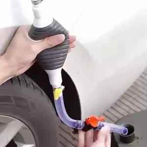 호스형 수동 펌프 석유 오일 드럼 기름 빼기 물 빼는 소분 주입기 휴대용