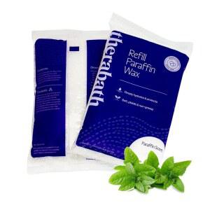 테라바스 파라핀 왁스 리필 - 온열 요법 관절염 불편함, 뻣뻣한 근육, 건조한 피부 에 사용 손, 발, 몸에 깊은 수분 공급 및 보호 미국산, 12파운드 윈터그린