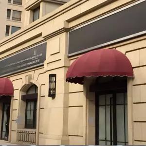 반원형 어닝 상가 간판 테라스 차양막 원형 캐노피 둥근