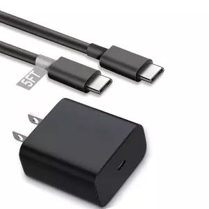 45W 삼성 갤럭시 탭 초고속 충전기 블록 S10+/S10 울트라용 USB 타입 C 케이블 S9/S9+/Plus/S9 Fe+/S9