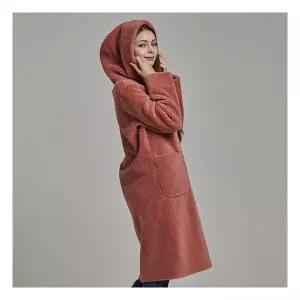 [라벨르by신영모피] 데일리 에코퍼 후드 롱코트