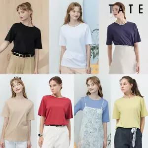 25SS 테이트 여성 썸머 오가닉 티셔츠 7종