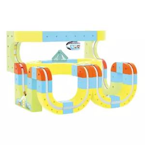 [젠토이] 전동자석 큐브 트랙기차 131P / 거꾸로 달리는 트랙수 52P 전동기차1P (GD12)