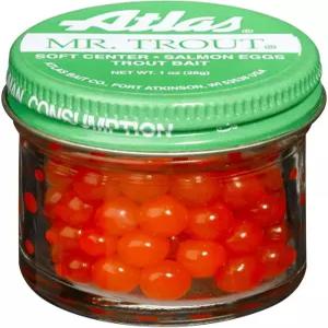 마침내 낚시 미끼 미스터 송어 연어 알