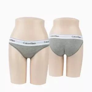 [Calvin Klein]UNDERWEAR CK 여자속옷 삼각 비키니 팬티 그레이 F3787-020 698315