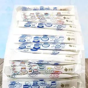 큐원 미니바 설탕 5g X 100개입(1봉)/일회용 스틱설탕