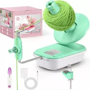 전기 실 와인더 2025년 고속 자동 볼 업그레이드 3개의 조절 가능한 기어 뜨개질 및 코바늘 뜨개질을 위한