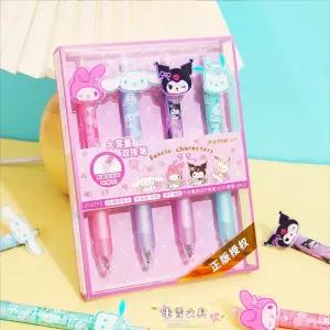 산리오 피규어 볼펜 Ver3 4P어린이학용품 초등학생 캐릭터 필기구 문구 아동