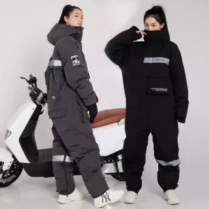 오토바이 방한복 배달 라이더 우주복 라이딩 슈트 옷 바이크 작업복 여자