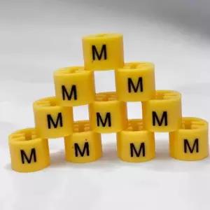 옷걸이 사이즈링 M 플라스틱 옷가게 행거 매장용 옷사이즈표시 매장용 플라스틱