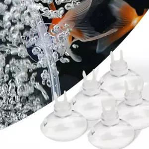 잘안떨어지는큐방 노즐 열대어 방수방습 변형방지 어항빨판 가제 스폰지밥캐릭터 화산석